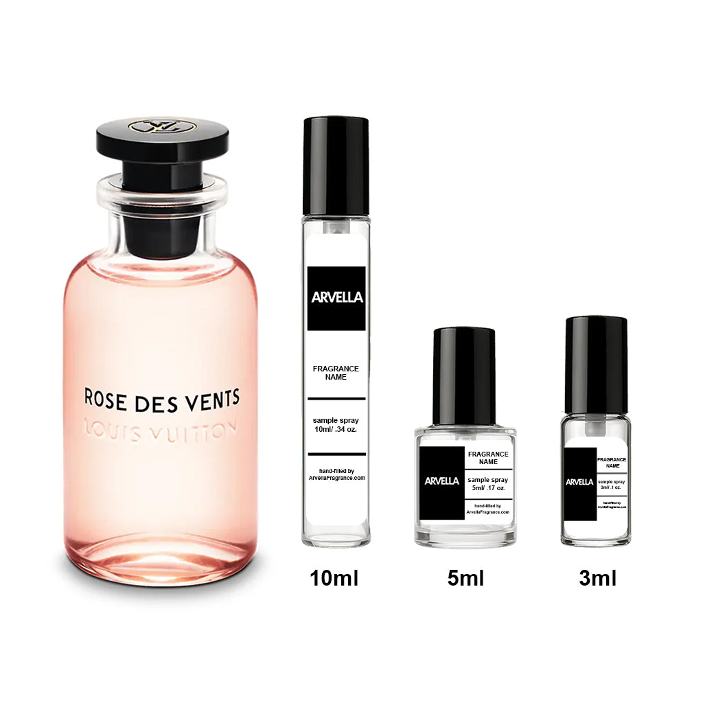 Louis Vuitton Rose Des Vents Sample 10ml Spray - Arvella Fragrance